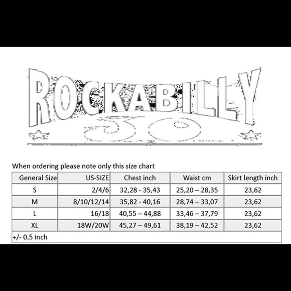 NWOT Rockabilly JO Vintage 50s dress. - Picture 2 of 2